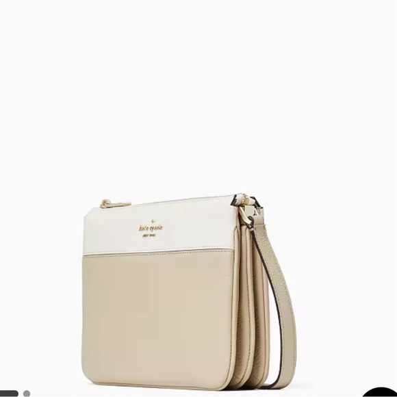 NWT Kate Spade Leila Triple Gusset Crossbody bag - Picture 3 of 12